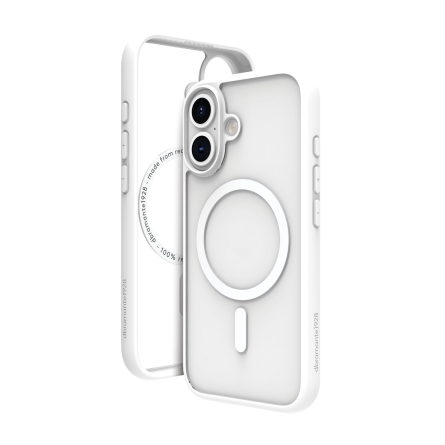 Custodia Grenen MagSafe per iPhone 16 - Bianco