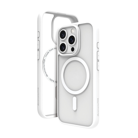 Custodia Grenen MagSafe per iPhone 16 Pro Max - Bianco