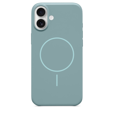Custodia MagSafe di Beats per iPhone 16 Plus - Azzurro Nilo