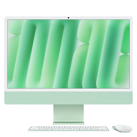 iMac Retina 4,5K 24" Chip Apple M4 / CPU 10‑core / GPU 10‑core / 16GB / SSD 256GB - Verde