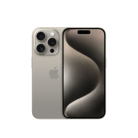 iPhone 15 Pro 256GB Titanio naturale - Usato - Grado A