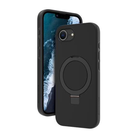 Custodia Iceland Pro Kickstand per iPhone 16e - Nero