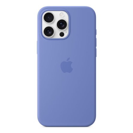 Custodia Apple MagSafe in silicone per iPhone 16 Pro Max – Pervinca