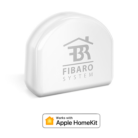 Dispositivo Fibaro Single Switch compatibile Apple HomeKit 