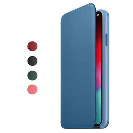 Custodia Apple Folio in pelle per iPhone XS Max