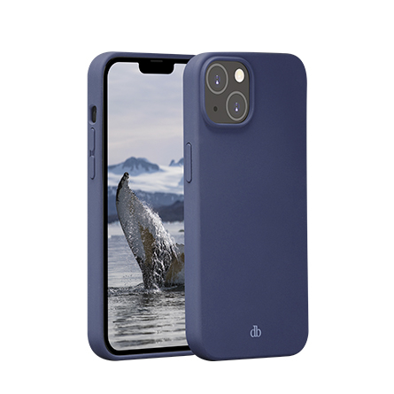 dbramante1928 − Greenland custodia protettiva in plastica riciclata per iPhone 14 blu