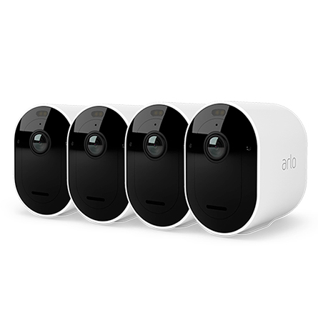 Set 4 videocamere di sicurezza con Wi-Fi Pro di Arlo