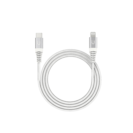 Tunit − Cavo ultraresistente in nylon intrecciato da Lightning a USB-C certificato Apple