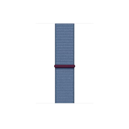 Cinturino Sport Loop blu inverno per cassa Apple Watch da 42/44/45mm - Occasione: ex esposizione