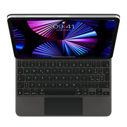 Magic Keyboard per iPad Pro 11" (1a/2a/3a/4a gen.) e iPad Air (4a/5a gen./M2) nero ricondizionata - Ottimo
