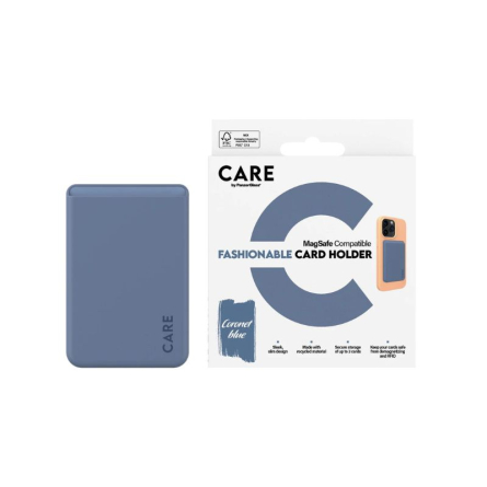 Portafoglio MagSafe CARE by PanzerGlass - Blu denim