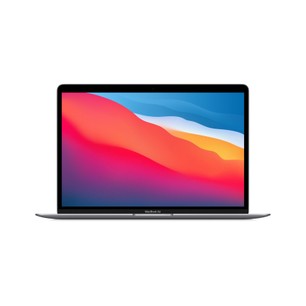 MacBook Air 13" Chip Apple M1 / CPU 8‑core / GPU 8‑core / 8GB / 512GB SSD grigio siderale - Usato - Grado B