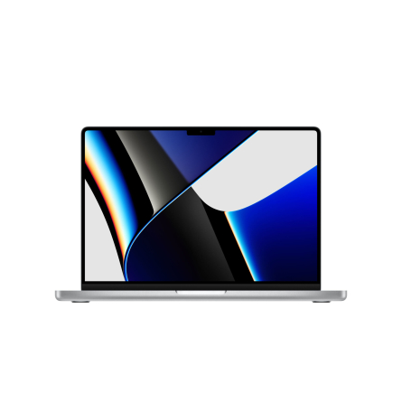 MacBook Pro 14" Chip Apple M1 Pro / CPU 10‑core / GPU 16‑core / 16GB / SSD 1TB argento - Usato - Grado B