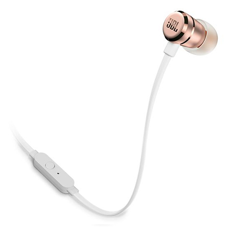 Auricolari con filo JBL T290 oro rosa