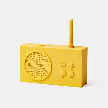 FM radio e Bluetooth Speaker Lexon Tykho 3 - Giallo