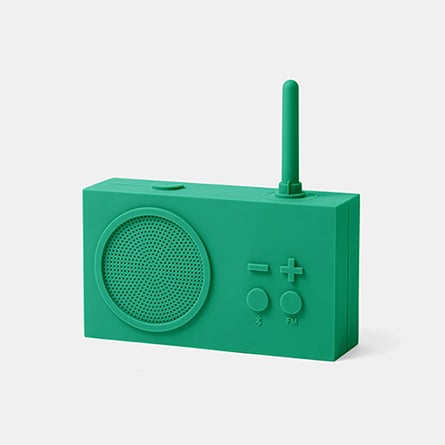 FM radio e Bluetooth Speaker Lexon Tykho 3 - Verde smeraldo