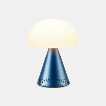 Speaker Bluetooth e lampada LED Lexon Mina L Audio - Blu scuro