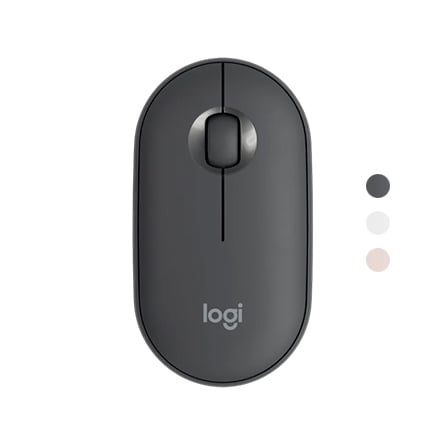 Mouse wireless e Bluetooth Pebble M350 di Logitech