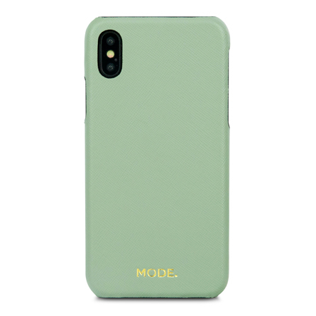 Custodia MODE. London di dbramante1928 in pelle per iPhone X verde