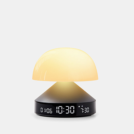 Lampada 3-in-1 Lexon Mina Sunrise - Grigio metallico