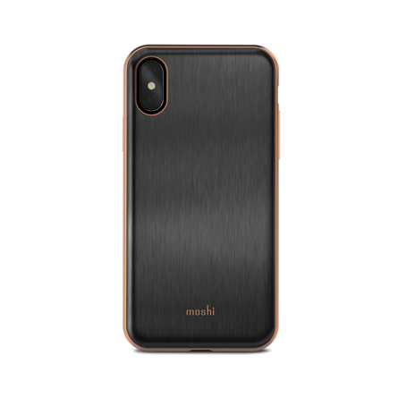 Custodia iGlaze per iPhone X nero