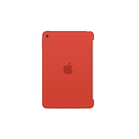 Custodia Apple in silicone per il retro di iPad mini 4 rosso