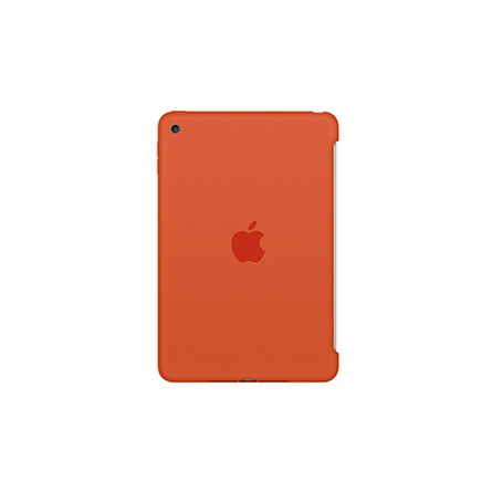 Custodia Apple in silicone per il retro di iPad mini 4 arancione