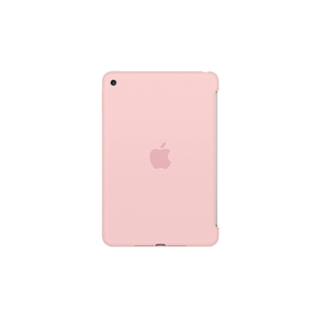Custodia Apple in silicone per il retro di iPad mini 4 rosa
