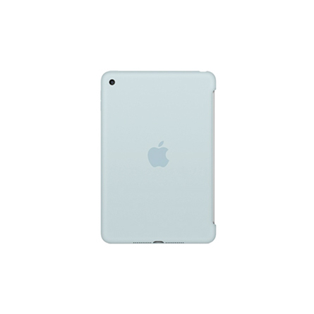 Custodia Apple in silicone per il retro di iPad mini 4 turchese