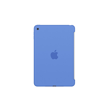 Custodia Apple in silicone per il retro di iPad mini 4 blu reale