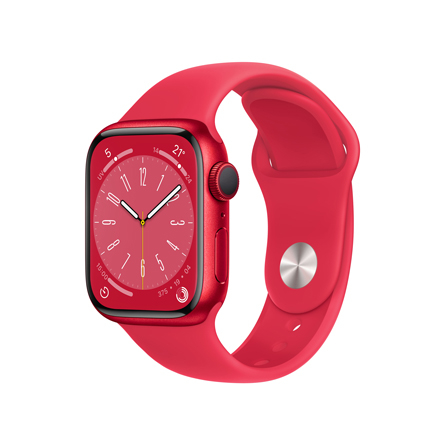 Apple Watch Series 8 GPS 45mm alluminio (PRODUCT)RED con cinturino Sport (PRODUCT)RED