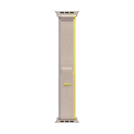 Cinturino Trail Loop giallo/beige per Apple Watch 49mm