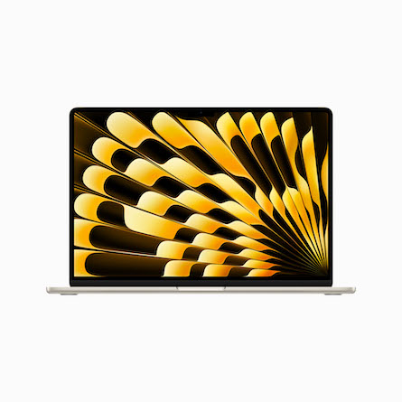 MacBook Air 15" Chip Apple M2 / CPU 8-core / GPU 10-core / 8GB / SSD 256GB Galassia