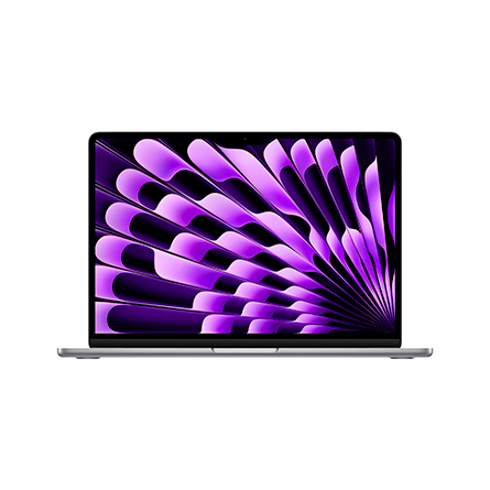 MacBook Air 13" Chip Apple M3 / CPU 8-core / GPU 8-core / 8GB / SSD 256GB - Grigio siderale