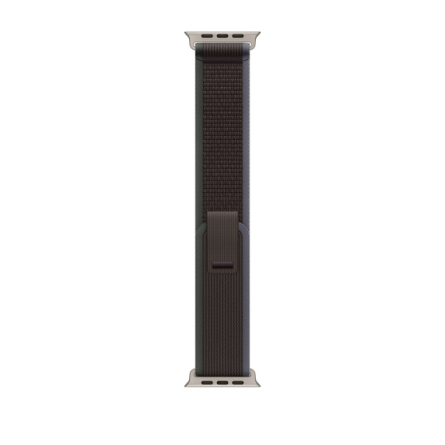 Cinturino Apple Trail Loop per Apple Watch Ultra 49mm in titanio naturale - S/M - Blu/nero