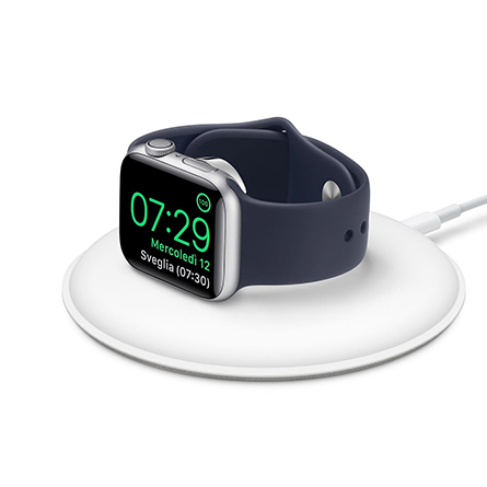 Dock magnetico per la ricarica di Apple Watch