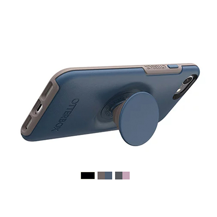 Custodia con supporto per dita Otter + Pop Symmetry per iPhone 8/7/SE 2020