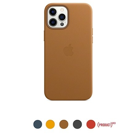 Custodia Apple in pelle per iPhone 12 Pro Max con MagSafe