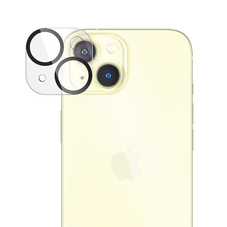 Vetro protettivo per fotocamera di iPhone 15 e 15 Plus di PanzerGlass