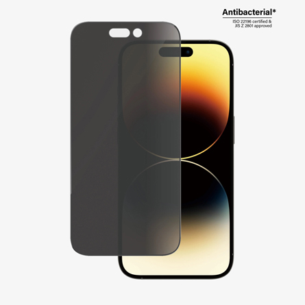 PanzerGlass™ − Proteggi schermo Privacy in vetro temperato per iPhone 14 Pro