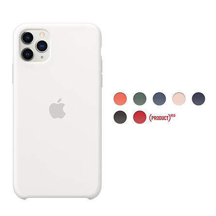 Custodia Apple in silicone per iPhone 11 Pro Max