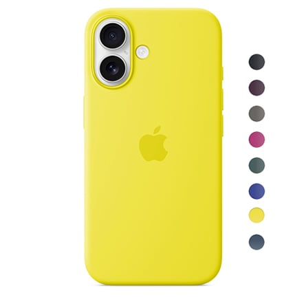 Custodia Apple MagSafe in silicone per iPhone 16