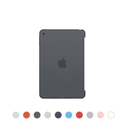 Custodia Apple in silicone per il retro di iPad mini 4