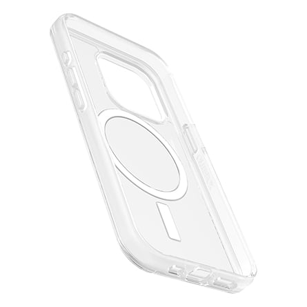OtterBox Symmetry Clear compatibile MagSafe per iPhone 15 Pro