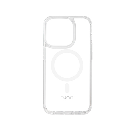 Custodia Tunit Clear Compatibile MagSafe per iPhone 15 Pro - Trasparente