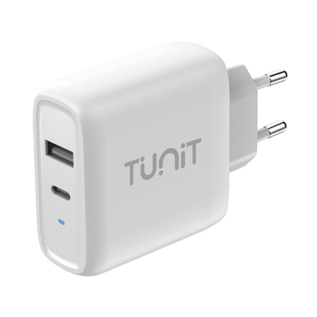 Tunit − Caricabatteria USB-C da 37 Watt per IPhone, IPad e dispositivi Android