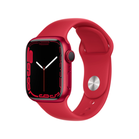 Apple Watch Series 7 GPS 41mm alluminio (PRODUCT)RED con cinturino Sport (PRODUCT)RED - Usato - Grado B