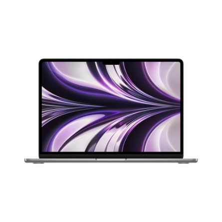 MacBook Air 13" Chip Apple M2 / CPU 8-core / GPU 8-core / 8GB / SSD 256GB grigio siderale - Usato - Grado A