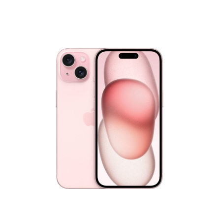 iPhone 15 rosa 128GB ricondizionato - Ottimo + Batteria 100%