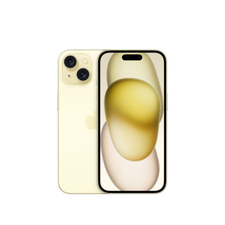 iPhone 15 giallo 512GB ricondizionato - Ottimo